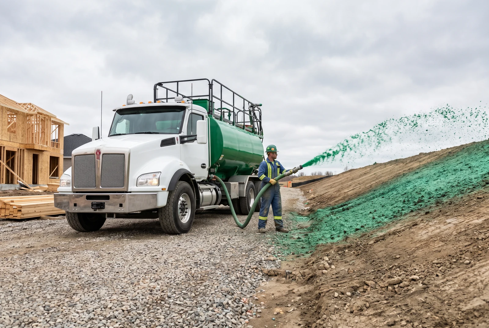 Hydroseeding