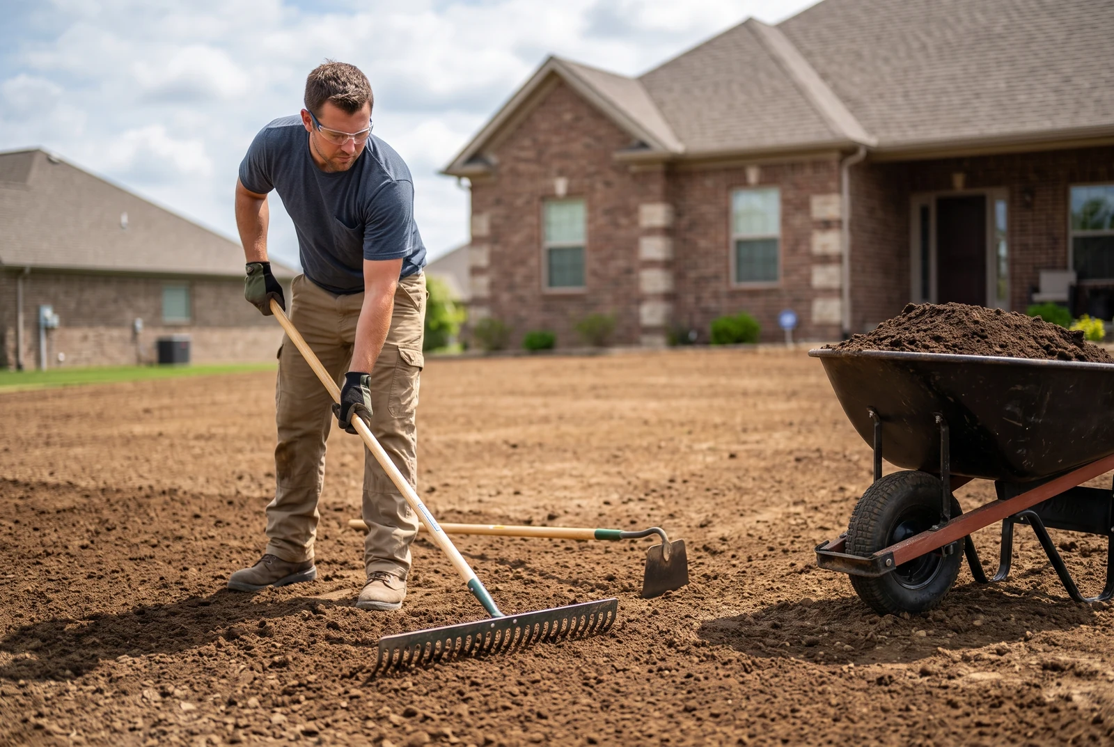 Yard Leveling